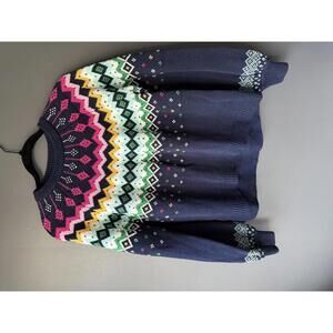 Crown & Ivy Patterned Knit Sweater PM